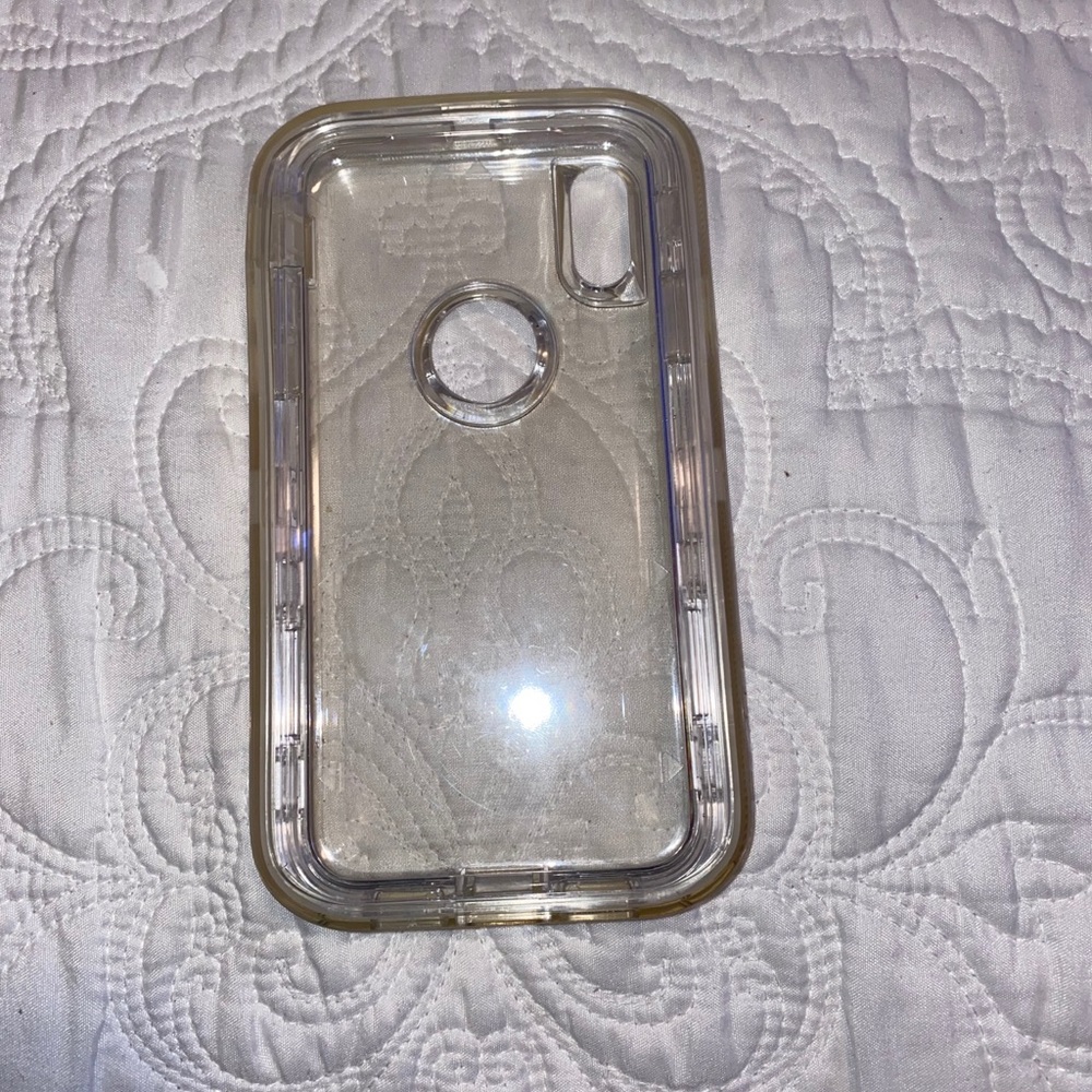 -IPHONE XR CLEAR EXTRA DUTY CASE